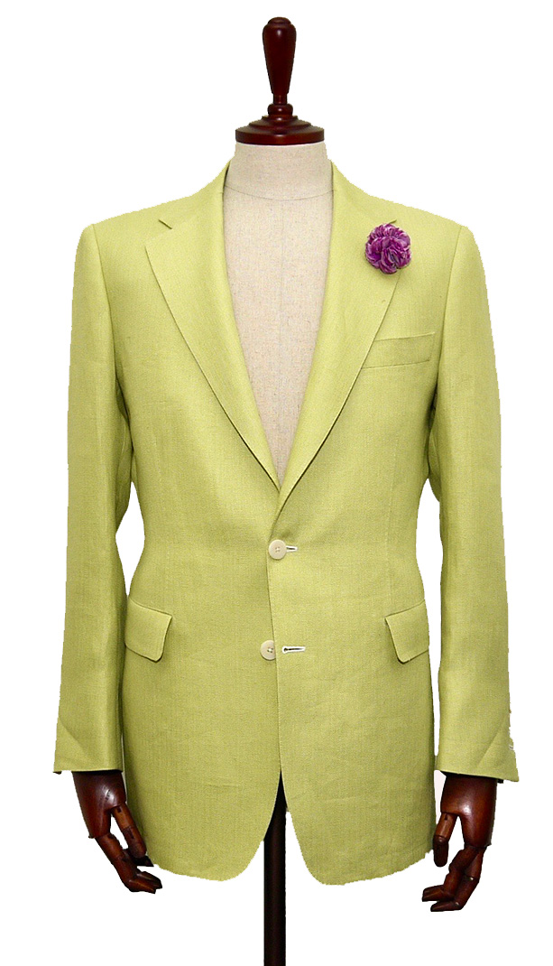 Chartreuse green blazer